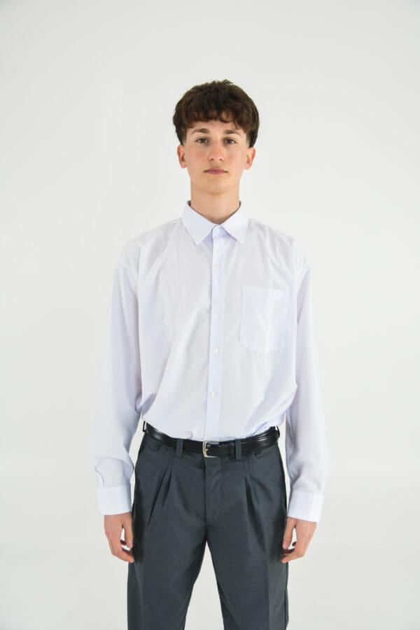 Genericos - Camisa blanca manga larga